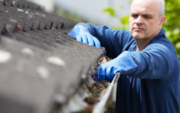 cleaning and inspecting Stonehouses roofs
